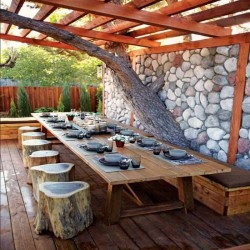 Pergola Comedor Exterior