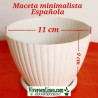 Maceta Minimalista Española