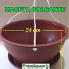 Maceta Colgante 24