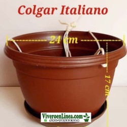 Maceta Colgante Italiano