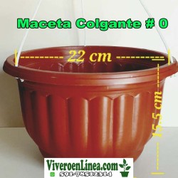 Maceta Colgante 0